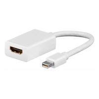 adaptador ewent ec1451 mini displayport a hdmi 015m blanco conectores niquel