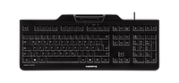teclado cherry kc 1000 sc negro  lector dnie