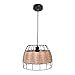 Colgante sotero 1xe27 al.reg.xd.32cm rattan márron