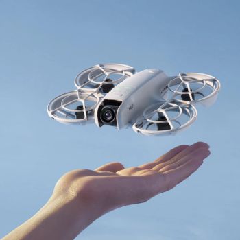 DJI NEO 135g Ultraligero con video 4K ultra estabilizado, seguimiento de sujetos por IA, tomas rápidas, control múltiple