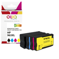 armor k10542ow cartucho de tinta 4 piezas compatible negro cian magenta amarillo