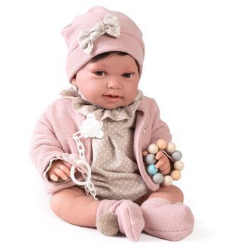 Pipa Muñeca Recién Nacida Con Mordedor