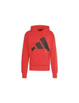 Sudadera adidas Big Logo French Terry Hd Hombre Rojo/Negro