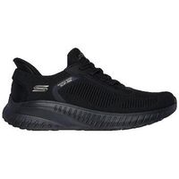skechers zapatillas baskets bobs squad chaos noir para mujer