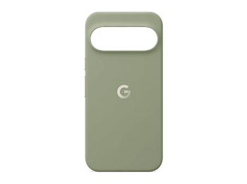Funda móvil - Google Pixelsnap para Pixel 11 Pro XL, Máxima durabilidad, Silicona, Compatible con cargadores inalámbricos y soportes, Verde oliva
