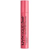 nyx professional make up pintalabios liquid suede cream lipstick - 09 tea cookies para mujer