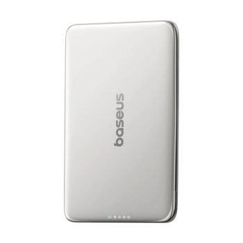 Baseus PicoGo 20W 18Wh 5000mAh cargador portátil inalámbrico con batería externa magnética,con 1 entrada y 2 salidas,car