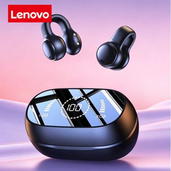Auriculares Inalámbricos Originales Lenovo M47, Auriculares Bluetooth con Carga, Auriculares de Conducción Ósea 2026