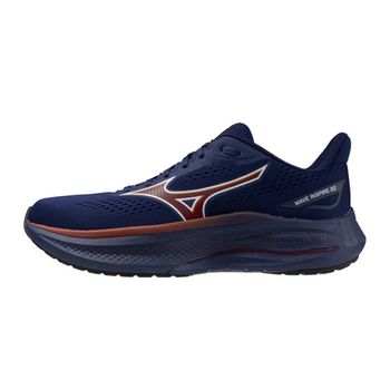 Zapatillas Mizuno Wave Inspire 22 Azul Rojo AW26, Talla 42 - EUR