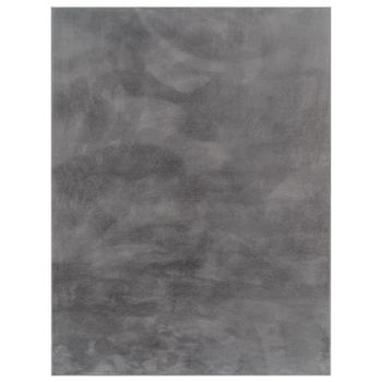 Alfombra suave Solina antracita 140x200 cm