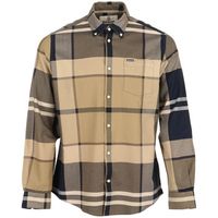 barbour camisa manga larga dunoon tailored shirt para hombre