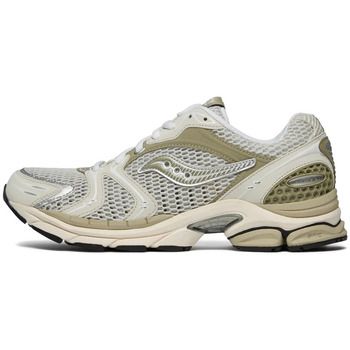 Saucony Zapatillas de running ProGrid Triumph 4 White Onyx Beige para mujer