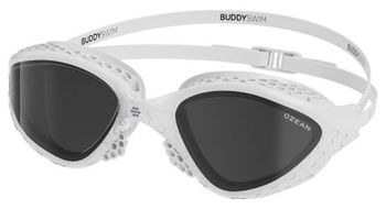 Gafas de natacion buddyswim ozean blanco humo