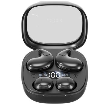 Auriculares M126 TWS Inalámbricos bluetooth 5.4 Auriculares Sonido envolvente 360° 76H Reproducción Pantalla digital Baj