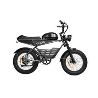 bicicleta electrica pixar super v 500w 48v 30ah 20x4 gris freno de disco