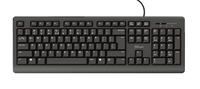 teclado trust primo usb negro