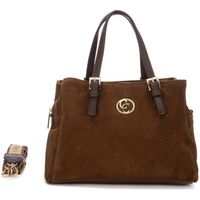 carmela bolso de mano 186233 camel para mujer