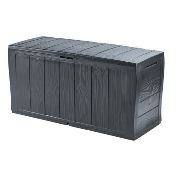 Caja De Almacenaje Baúl Para Jardín 270l