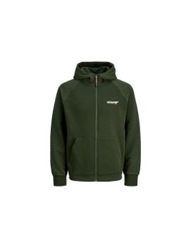 Chaqueta Jack and Jones Jjthatcher Zip Duffel Bag Verde Hombre