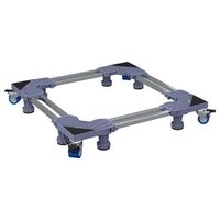 base para lavadora manual gris 67 x 67 x 12 cm acero inoxidable vidaxl