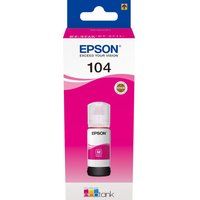 epson 104 ecotank magenta ink bottle magenta