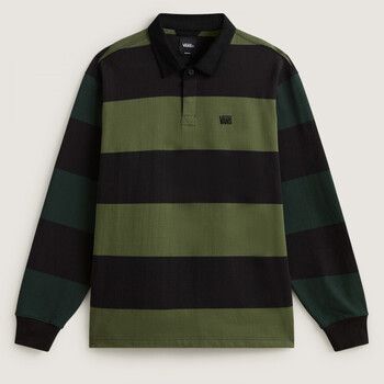 Vans Camisa manga larga 2-tone stripe ward rugby ls para hombre