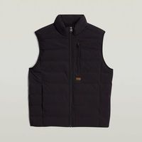 g-star raw chaquetas d24277-d518 liner vest-6484 dk black para hombre