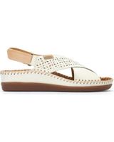de pikolinos sandalias pikolinos cadaques cruzada w8k-0848c1 nata para mujer blanco