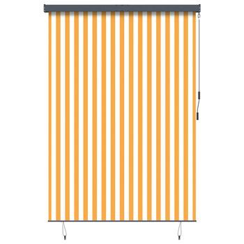 Estor Enrollable Y Naranja 180 X 250 Cm Tela Y Aluminio Vidaxl