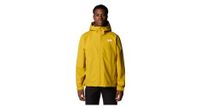 chaqueta impermeable the north face whiton 3l amarillo para hombre