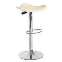 pack 6 taburetes rox de polipiel 833737 cm - beige