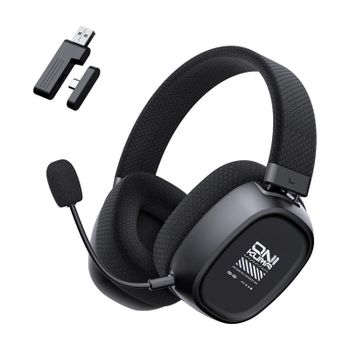 Auriculares ONIKUMA GT839 inalámbricos Bluetooth 5.4 y 2.4 GHz Gaming negros