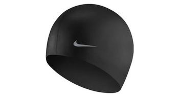 Gorro de natacion nike jr solid negro