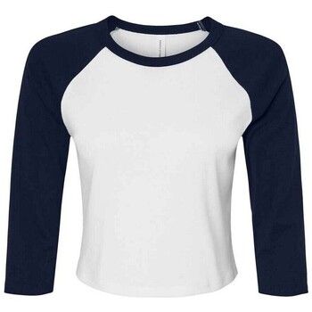 Bella + Canvas Camiseta manga larga BL1200 para mujer