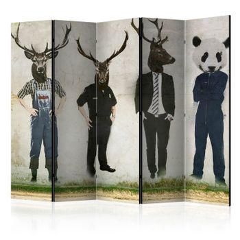 Biombo - Man Or Animal? Ii (225x172 Cm)