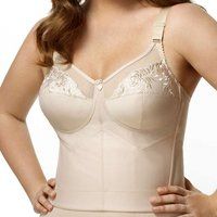 Embroidered Longline Bra