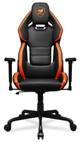 silla gaming cougar hotrod negro naranja