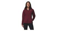 chaqueta softshell columbia cascade ridge iii burdeos  mujer