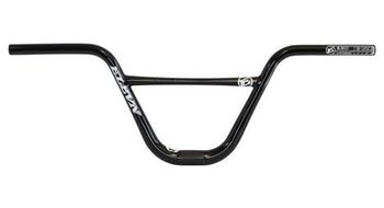 Manillar elevn 8 0 cromoly negro blanco