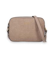 liu jo para mujer af6211-e1139 bolso bandolera mediano con logo beige osfa casual poliester