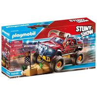 playmobil - stuntshow monster truck horned 4 anos