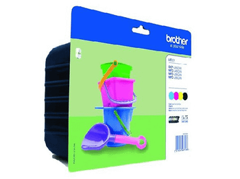Cartucho de tinta - Brother Lc221Valbp_Pack4