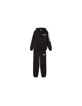 Chándal Puma Ess Graphic Suit Fl Black, Hombre