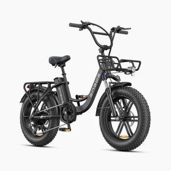 E-bike  L20 Boost - Motor 250w Batería 48v13ah Neumáticos De 20 Pulgadas Frenos Mecánicos De Disco - Negro