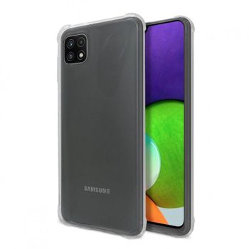 PcCom Essential Funda Antishock Transparente para Samsung Galaxy A22 5G