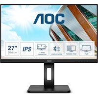 aoc p2 27p2q led display 686 cm 27 pulgadas pulgadas 1920 x 1080 pixeles full hd negro