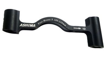 Freno de disco ashima au34 post mount adapter  delantero trasero 220 mm