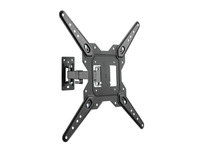soporte de pared orientable equip para pantalla de 23-55 brazo inclinable y giratorio hasta 30kg