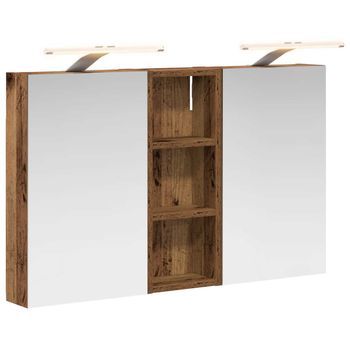 Juego De Muebles De Baño 3 Uds. 80 X 10,5 X 50 Cm Vidaxl