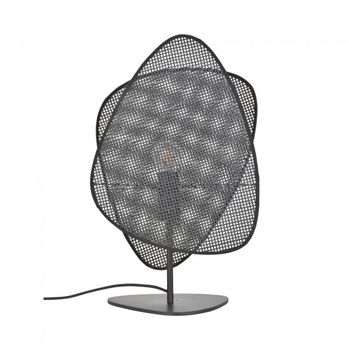Lámpara de mesa screen cannage noir